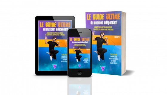 Photo du Guide Ultime du musicien indépendant en version papier et Ebook par la webradio Balance La Sauce