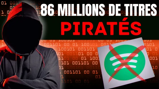 Piratage Spotify par Anna's Archive