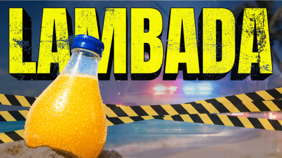 Lambada Balance la sauce et bouteille orangina