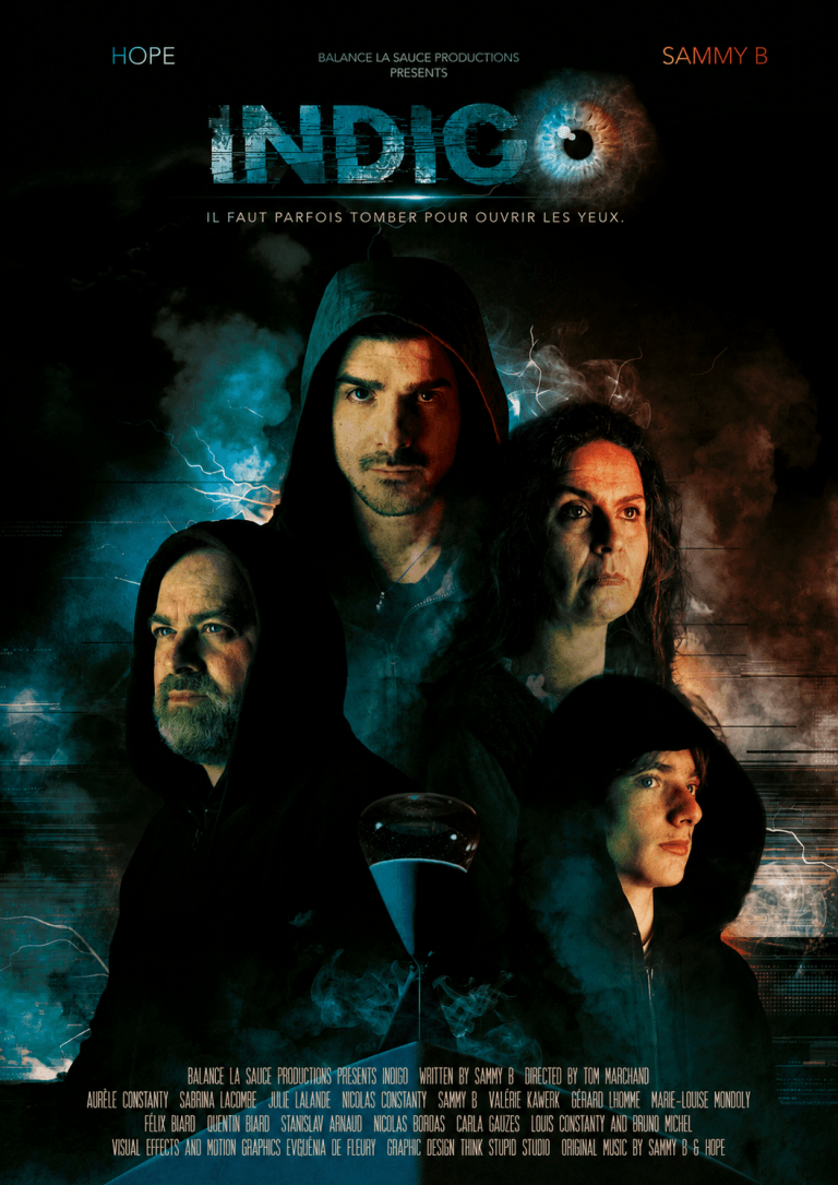 Affiche Indigo Sammy B Hope Balance la Sauce